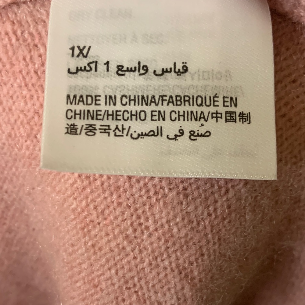 Charter Club Cashmere Crewneck Sweater in Dusty Pink - Picture 3 of 7